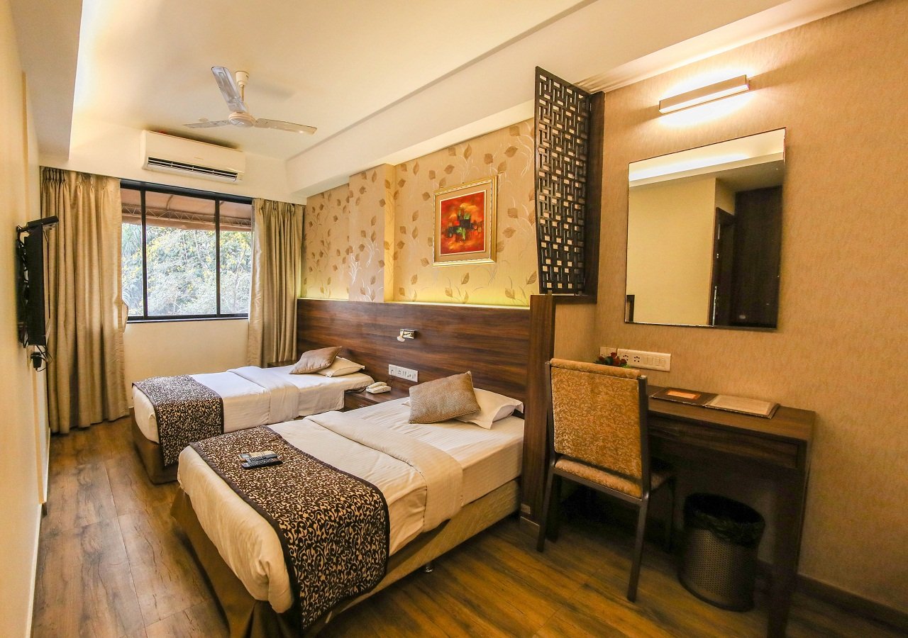 Hotel room interior